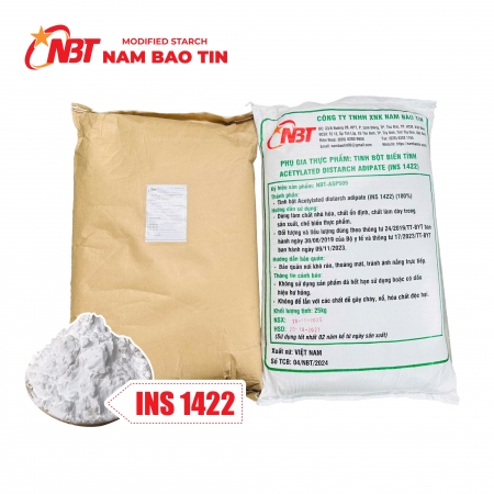Tinh bột biến tính Acetylated Distarch Adipate INS1422