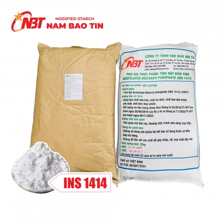 Tinh bột biến tính Acetylated Distarch Phosphated INS1414