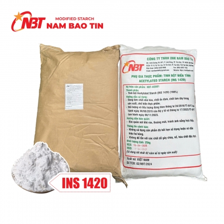 Tinh bột biến tính Acetylated Starch INS1420
